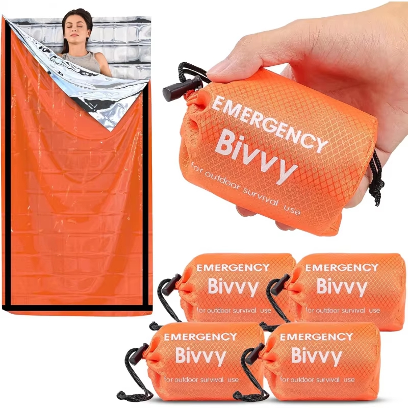 Аварийный спальный мешок, терм – обзор и цена Emergency Mylar Tent