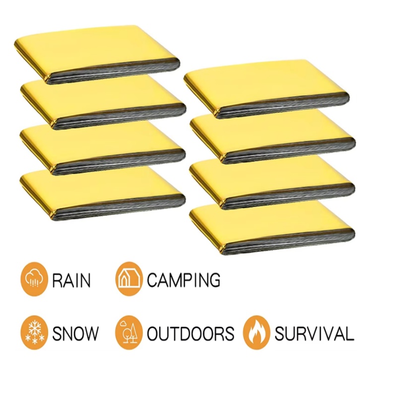 Золотистые майларовые одеяла д – обзор и цена Survival Blanket Reflective