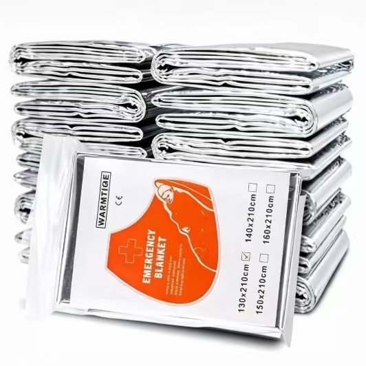 Термальное аварийное одеяло из – обзор и цена Emergency Mylar Tent